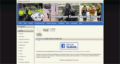 Desktop Screenshot of hendersoncountyrescue.org